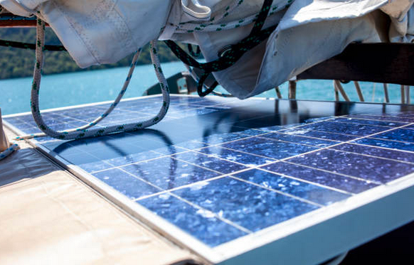 Panel solar barcos